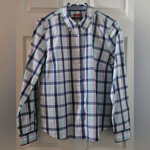NWOT IZOD Women's Plaid Shirt